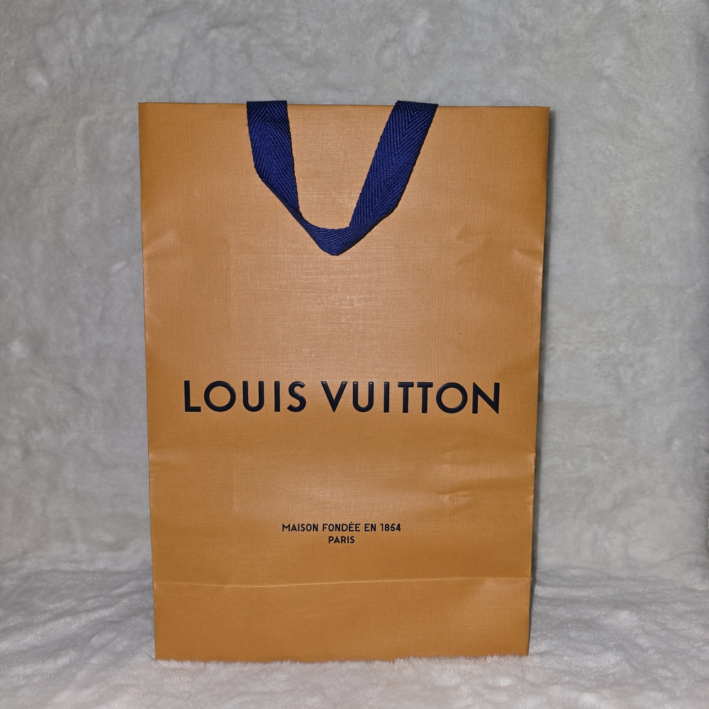 Louis Vuitton Orange and Blue Clutch